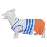 Anime One Piece Nami Pet Dog Clothes Cosplay Costume Outfits Halloween Carnival Suit